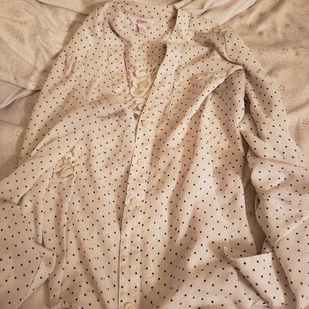 Candies button up